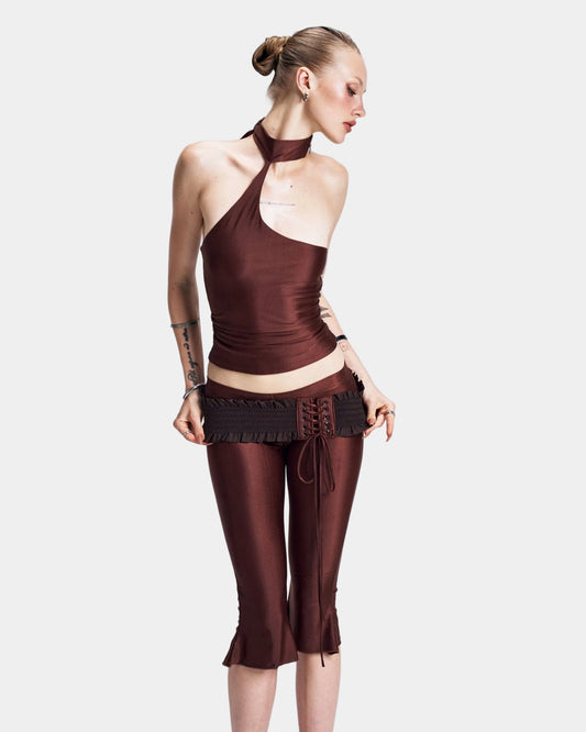 Viery Campari Truffle Pants