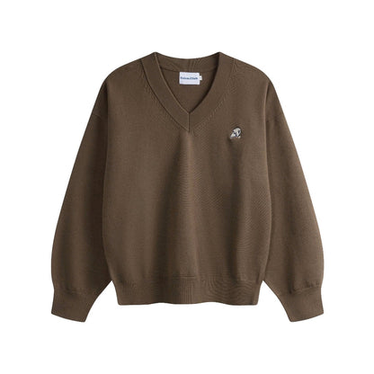 Calem Club Campus V-neck Knit