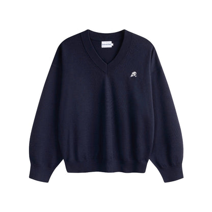 Calem Club Campus V-neck Knit