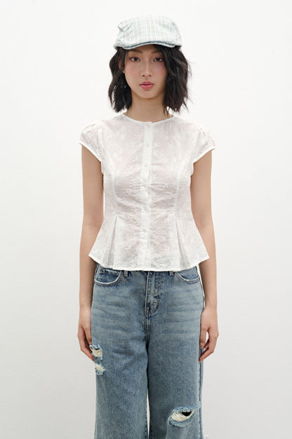 Libe Cap Sleeves Top (Pre-order)