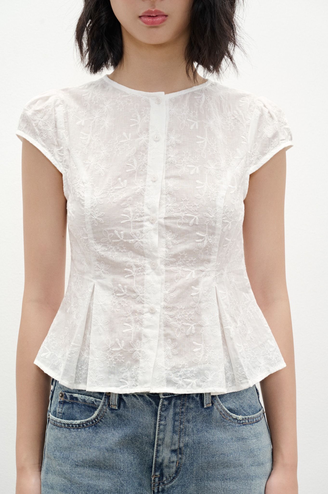 Libe Cap Sleeves Top (Pre-order)