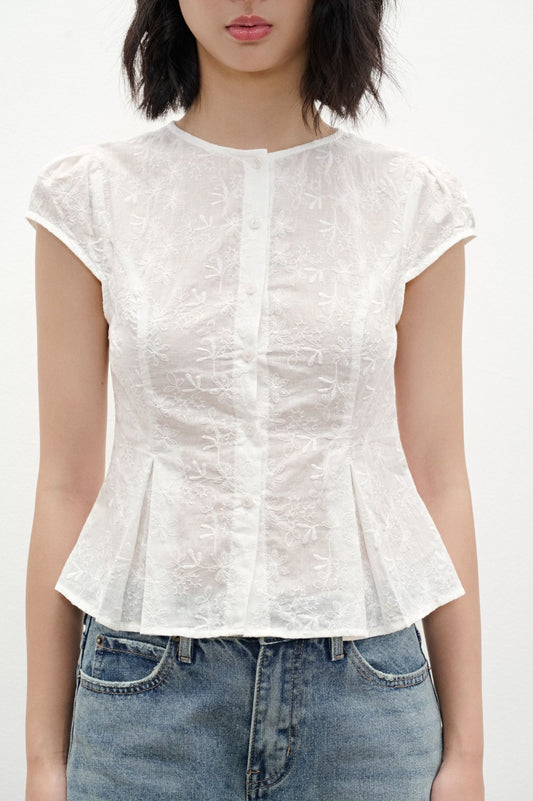 Libe Cap Sleeves Top (Pre-order)