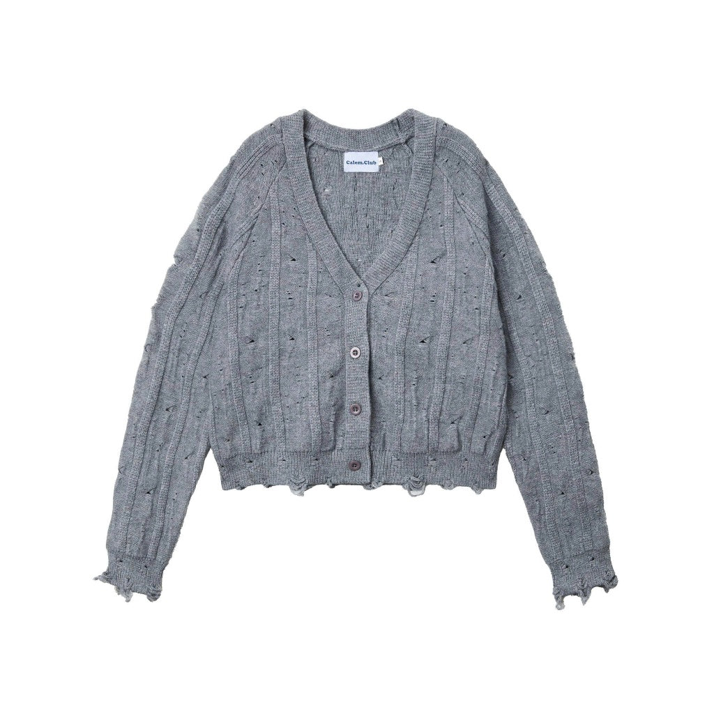 Calem Club Broken-knit Cardigan