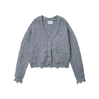 Calem Club Broken-knit Cardigan