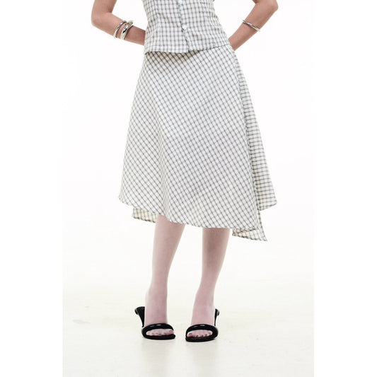 Tus.Atelier Hope Plaid Mini Skirt
