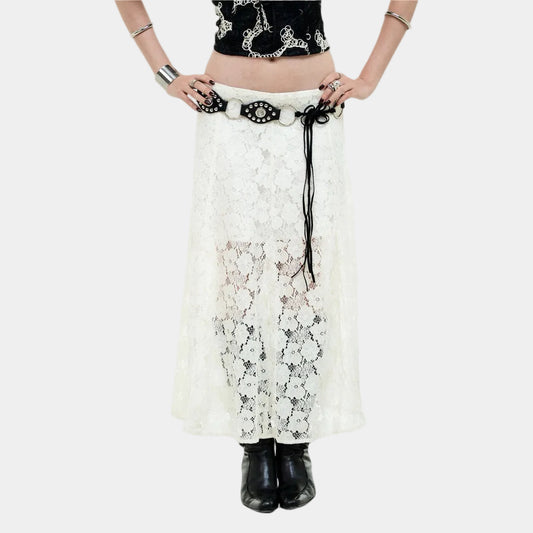 Tus.Atelier Camellia Floral Long Skirt
