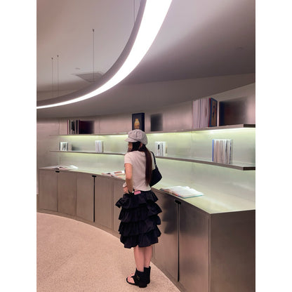 Tus.Atelier Flared Circle Skirt