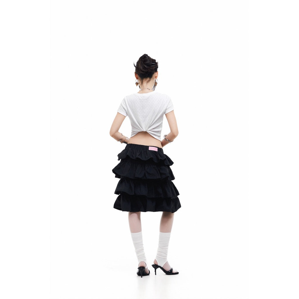Tus.Atelier Flared Circle Skirt
