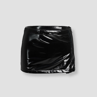 Kish Mini Leather Skirt