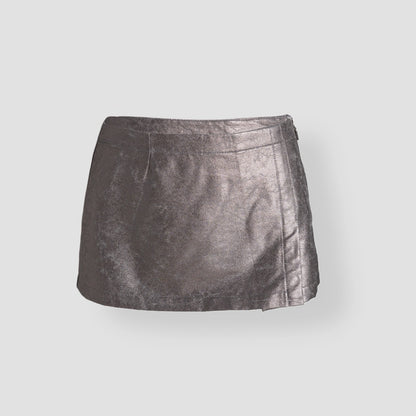 Kish Mini Leather Skirt