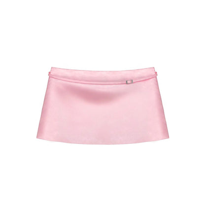 Kill System Silk A-Line Mini Skirt Queenci