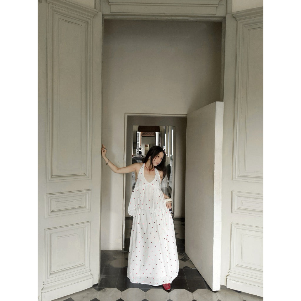 Tus.Atelier Heart Long Skirt