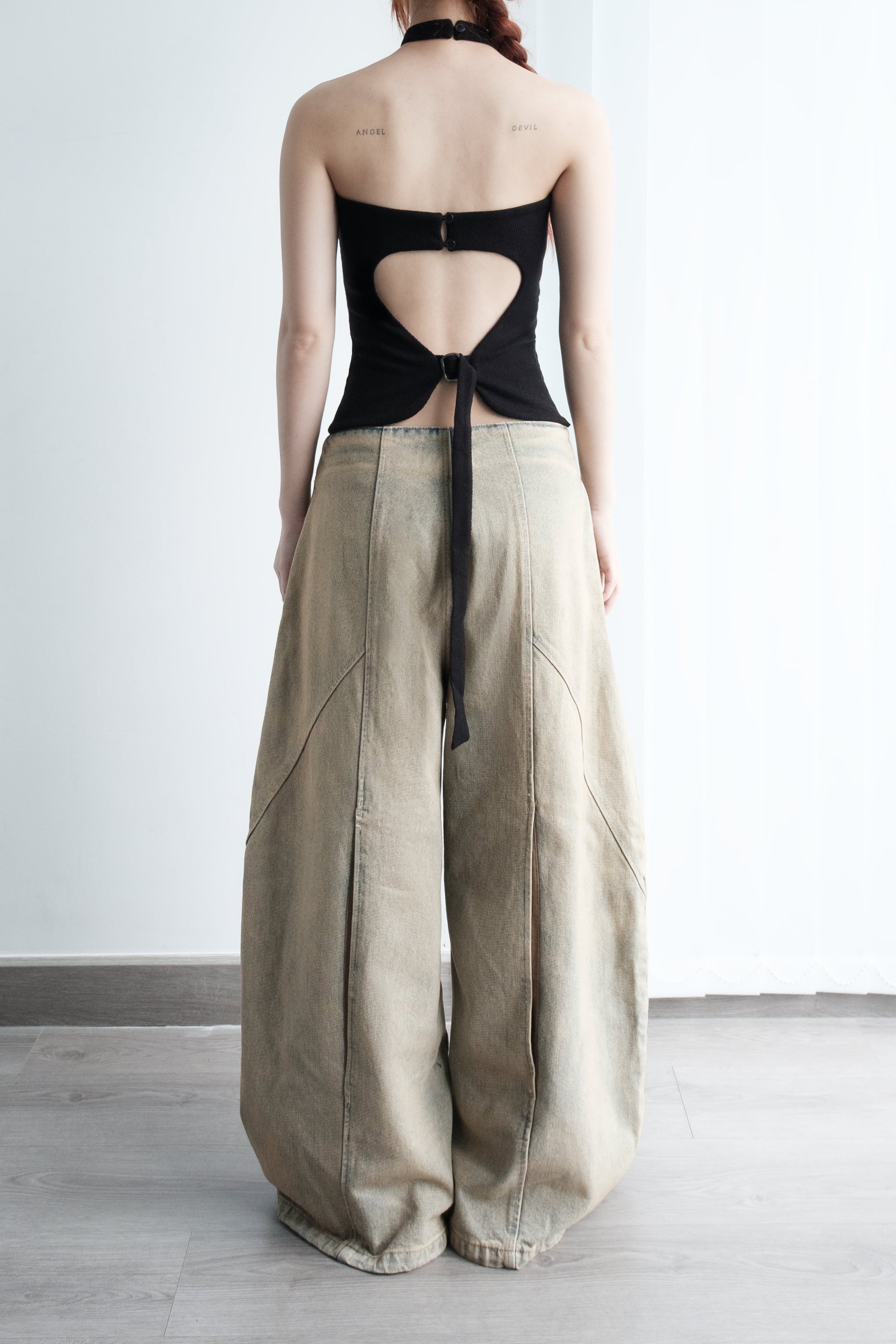 Bunny Hill Cherie Halter Top (Pre-order) - Em Clothing
