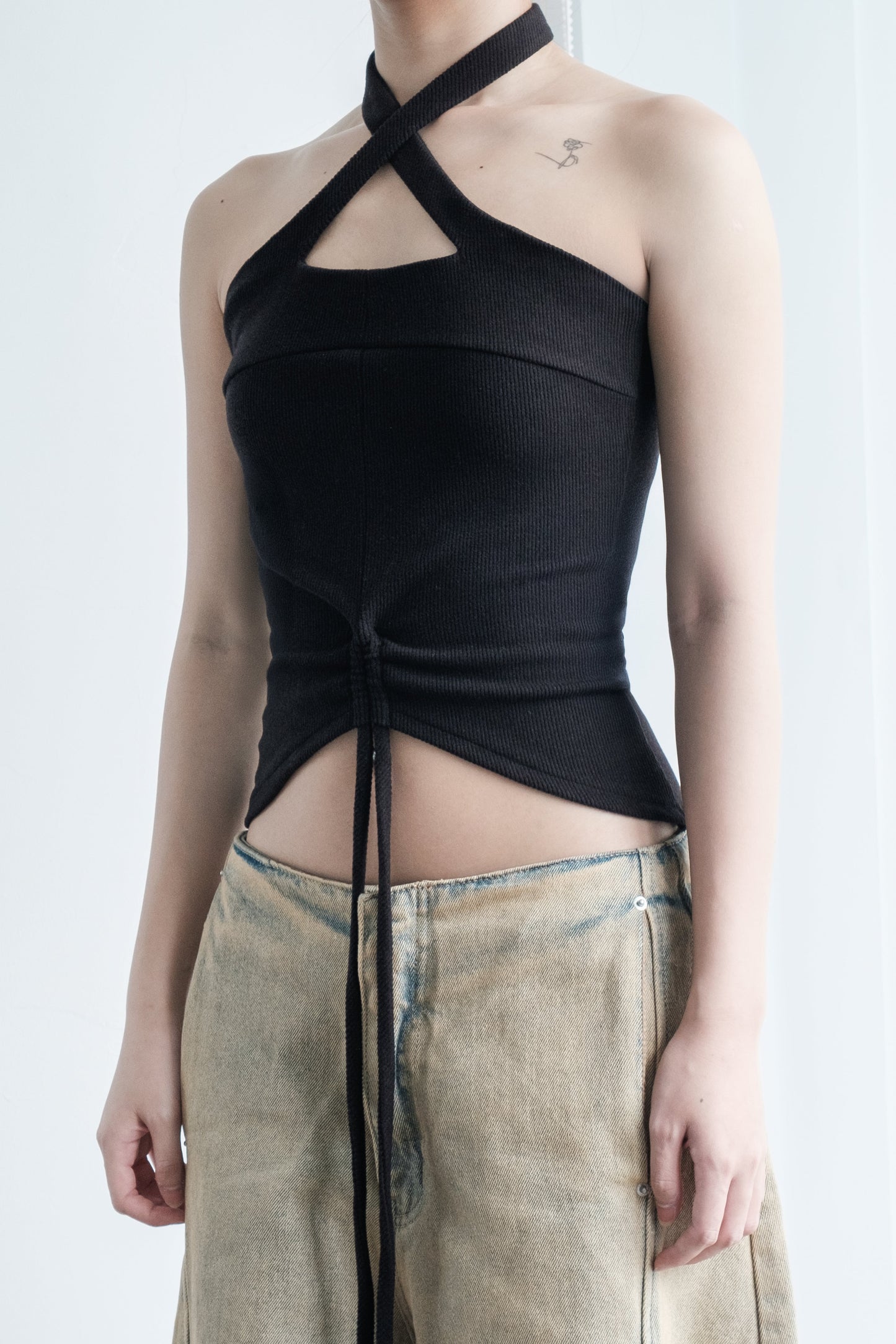Bunny Hill Cherie Halter Top (Pre-order) - Em Clothing