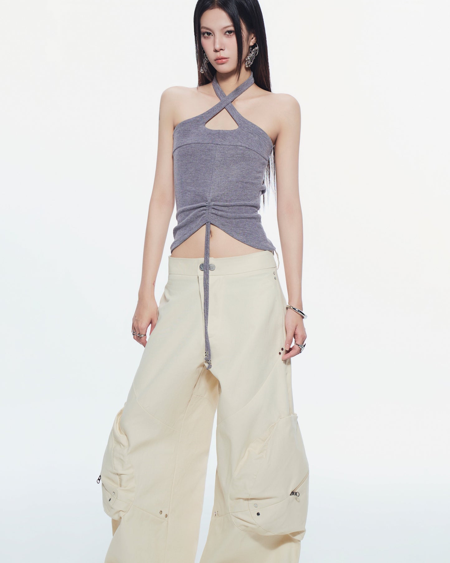Bunny Hill Cherie Halter Top (Pre-order) - Em Clothing