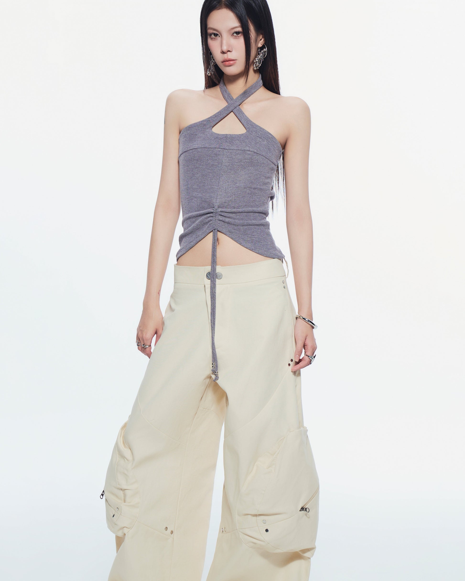Bunny Hill Cherie Halter Top (Pre-order) - Em Clothing
