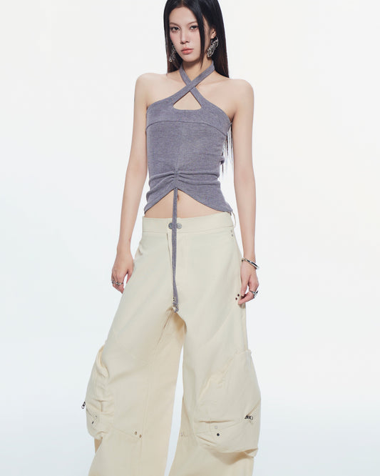 Bunny Hill Cherie Halter Top (Pre-order) - Em Clothing