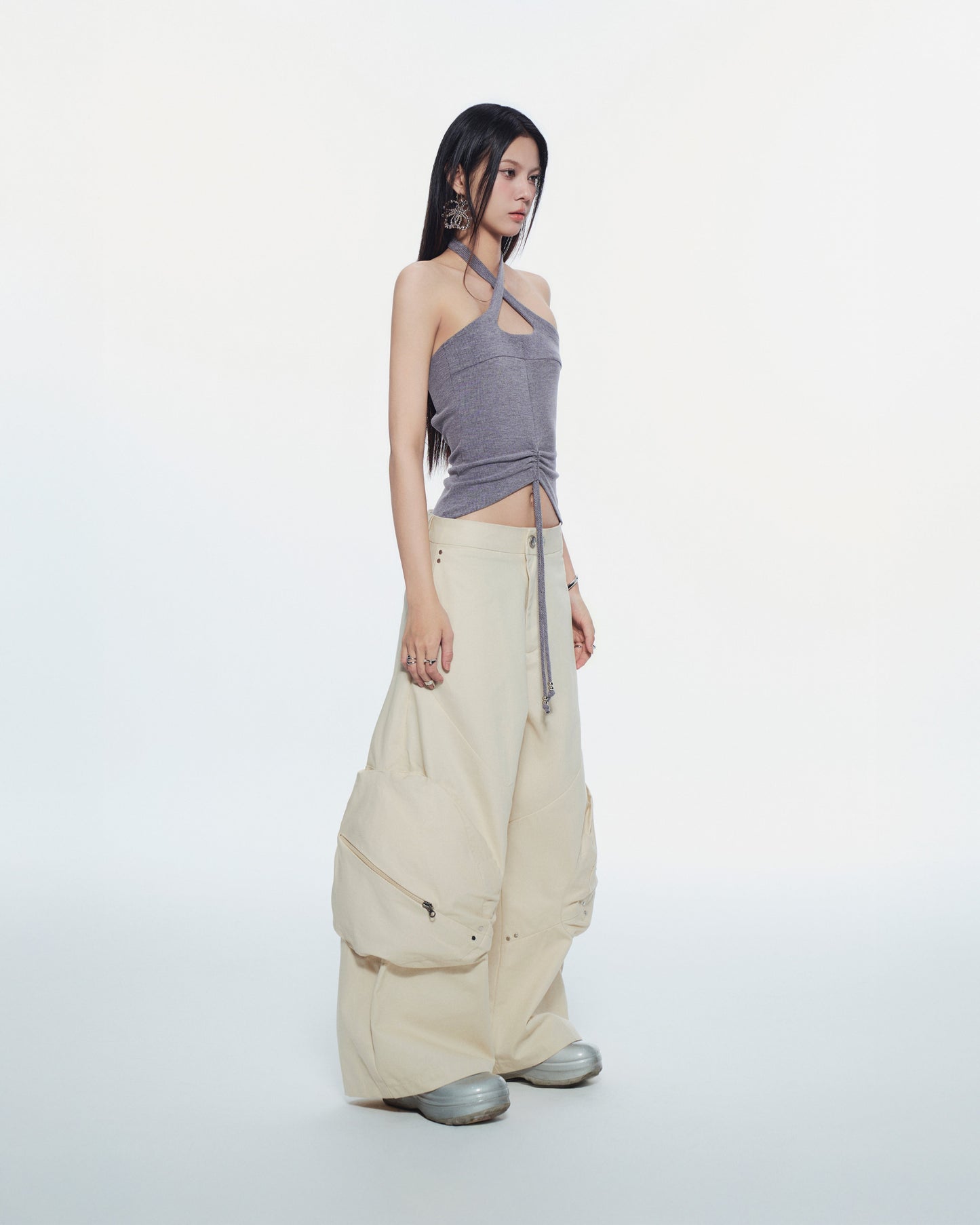 Bunny Hill Cherie Halter Top (Pre-order) - Em Clothing