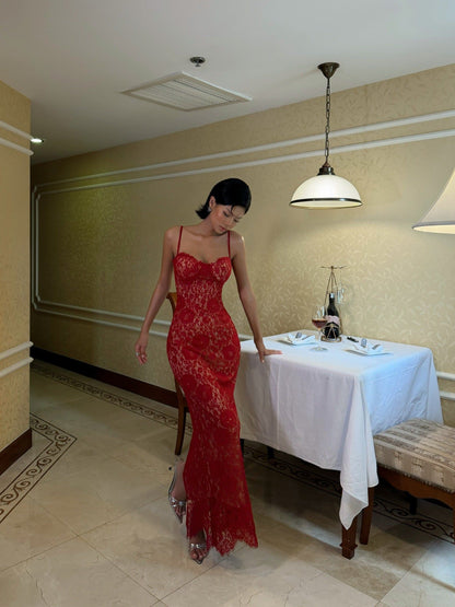 Iamcoco Cherished Lace Dress
