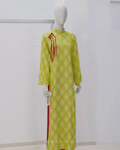 Ceci Chieu Giao Ao Dai