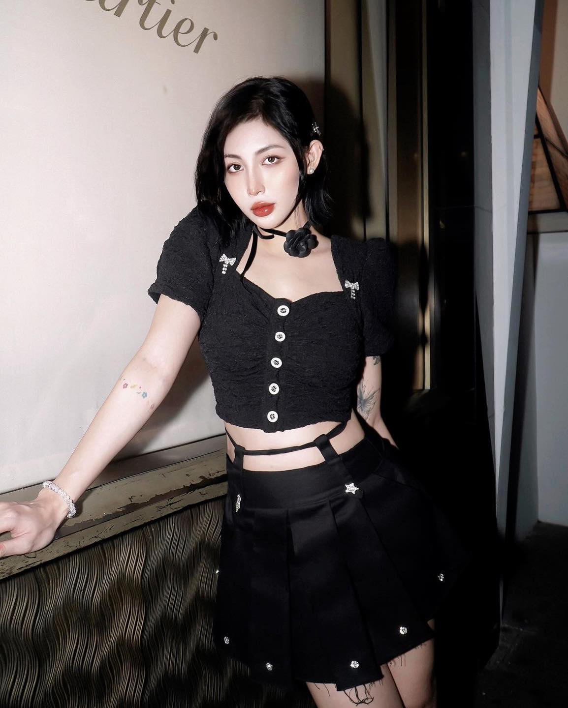 The Fance Chill Night Skirt (Pre-order)