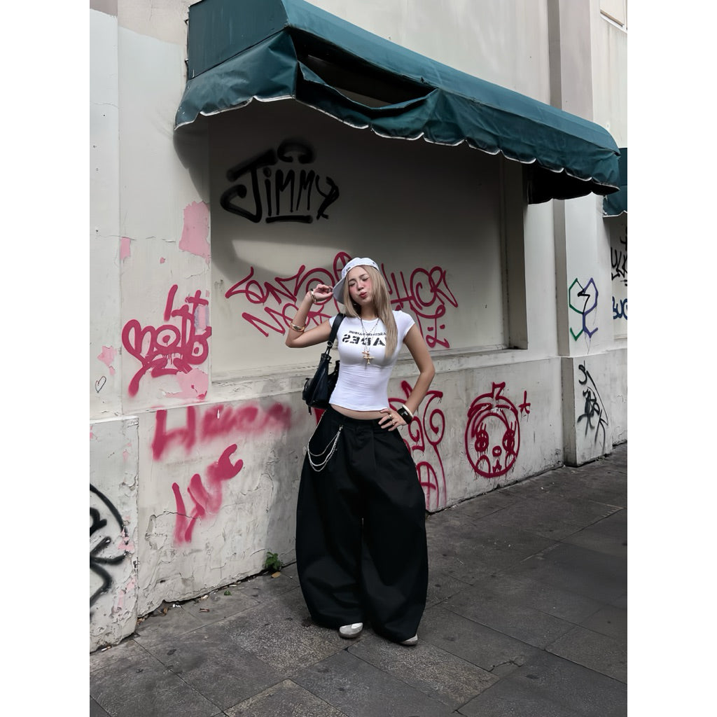 Chosen Kaki Wide Leg Trousers