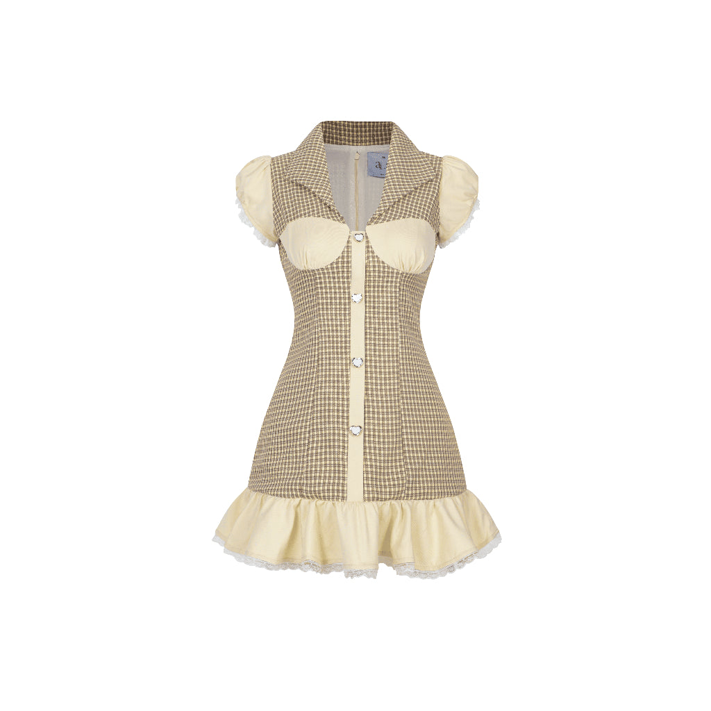 Aiai Studio Clair Collar Dress (Pre-order)