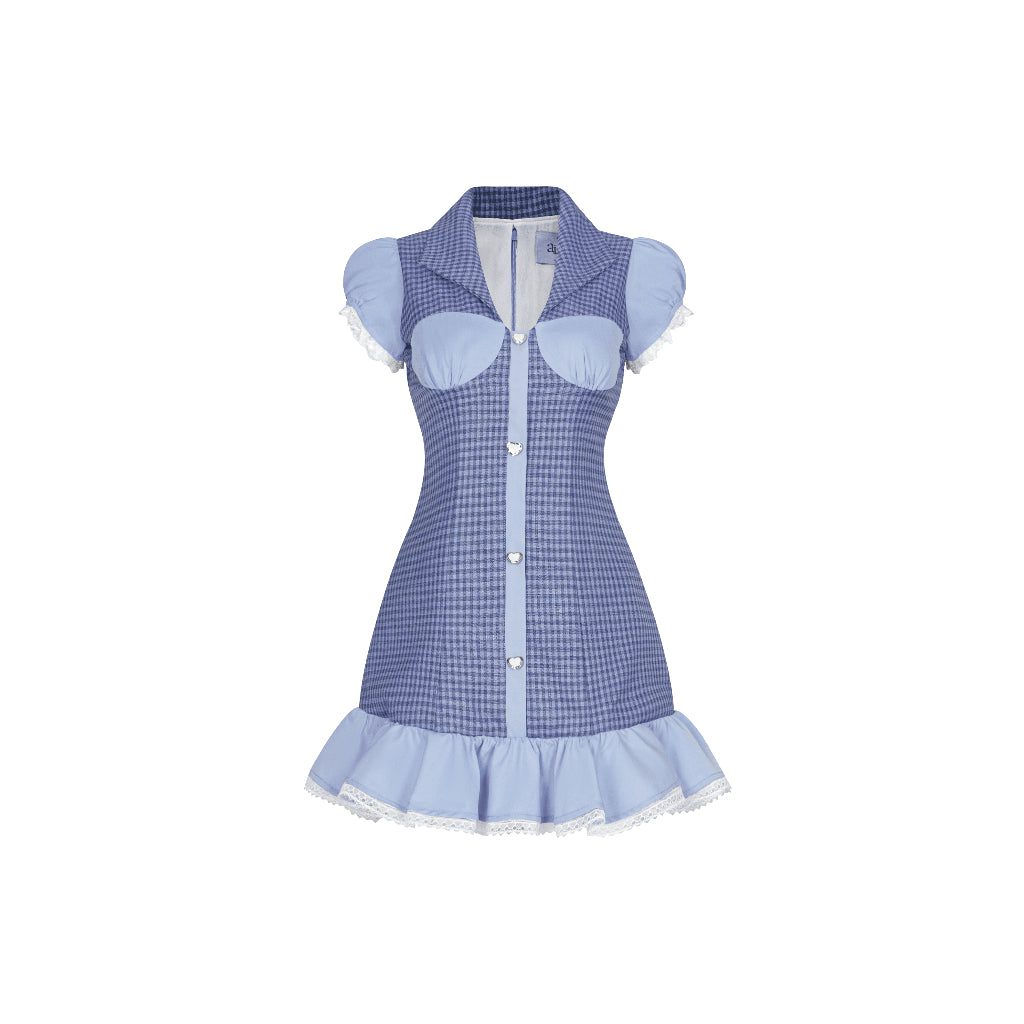 Aiai Studio Clair Collar Dress (Pre-order)