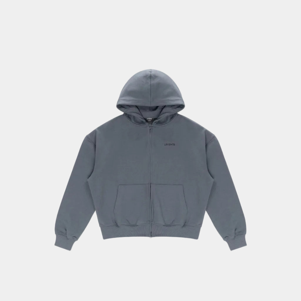 Levents Levents Classic Boxy 2.0 Extra Color Zipper Hoodie