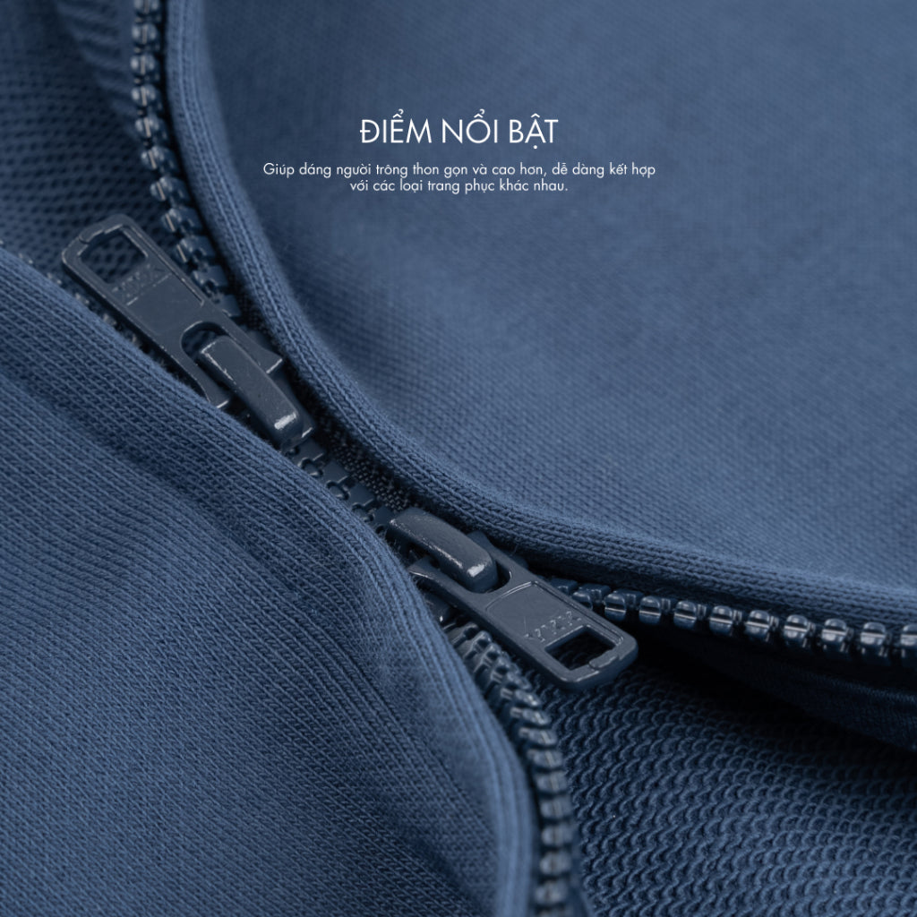 Levents Levents Classic Boxy 2.0 Extra Color Zipper Hoodie