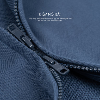 Levents Levents Classic Boxy 2.0 Extra Color Zipper Hoodie