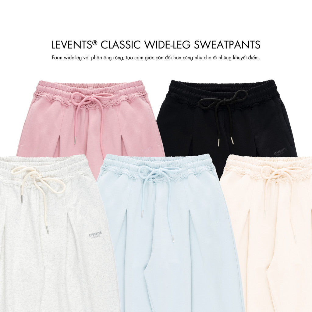 Levents Classic Wide-Leg Sweatpants