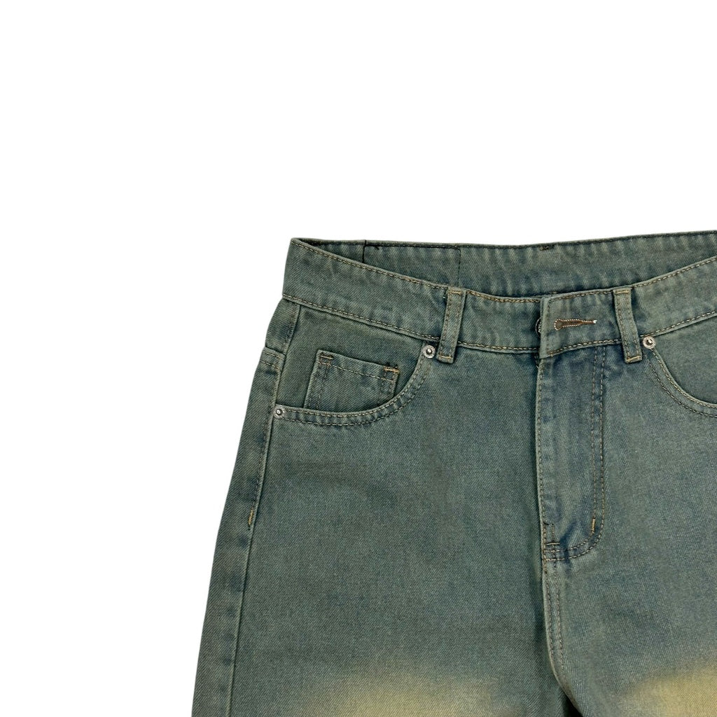 WHOSE Cobalt Wide Straight Jeans WHOSE (Pre-order)