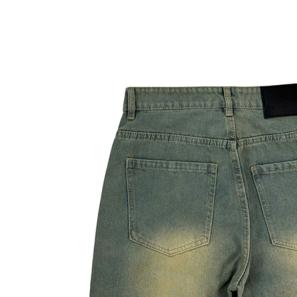 WHOSE Cobalt Wide Straight Jeans WHOSE (Pre-order)