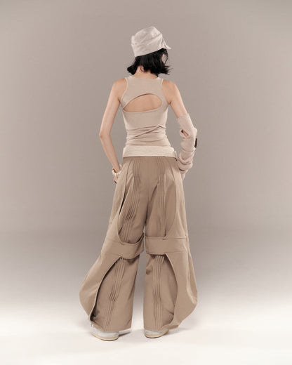Bunny Hill Conrad Sleeveless Top (Sand Beige)