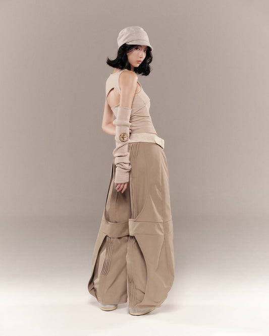 Bunny Hill Conrad Sleeveless Top (Sand Beige)