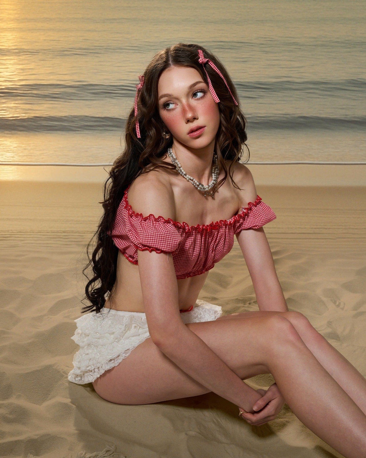 Iamcoco Coquette Top