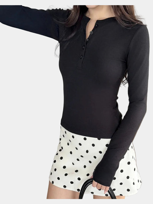 Calem Club Core Rib Henley