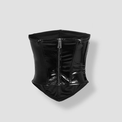 Kish Fitted Leather Corset