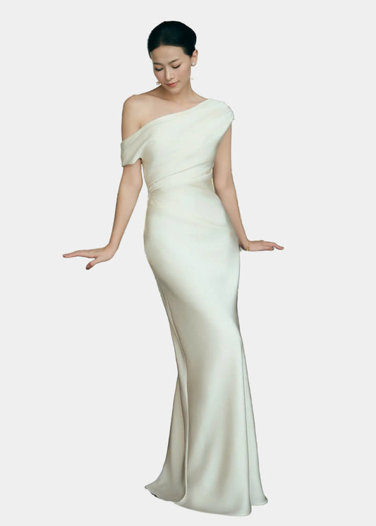 Kisserine Soleil Dress - Creamy White