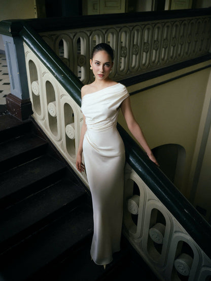 Kisserine Soleil Dress - Creamy White