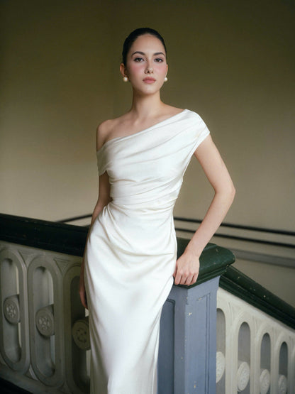 Kisserine Soleil Dress - Creamy White