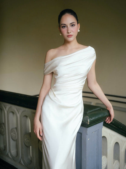 Kisserine Soleil Dress - Creamy White