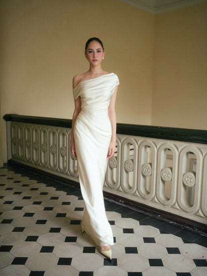 Kisserine Soleil Dress - Creamy White