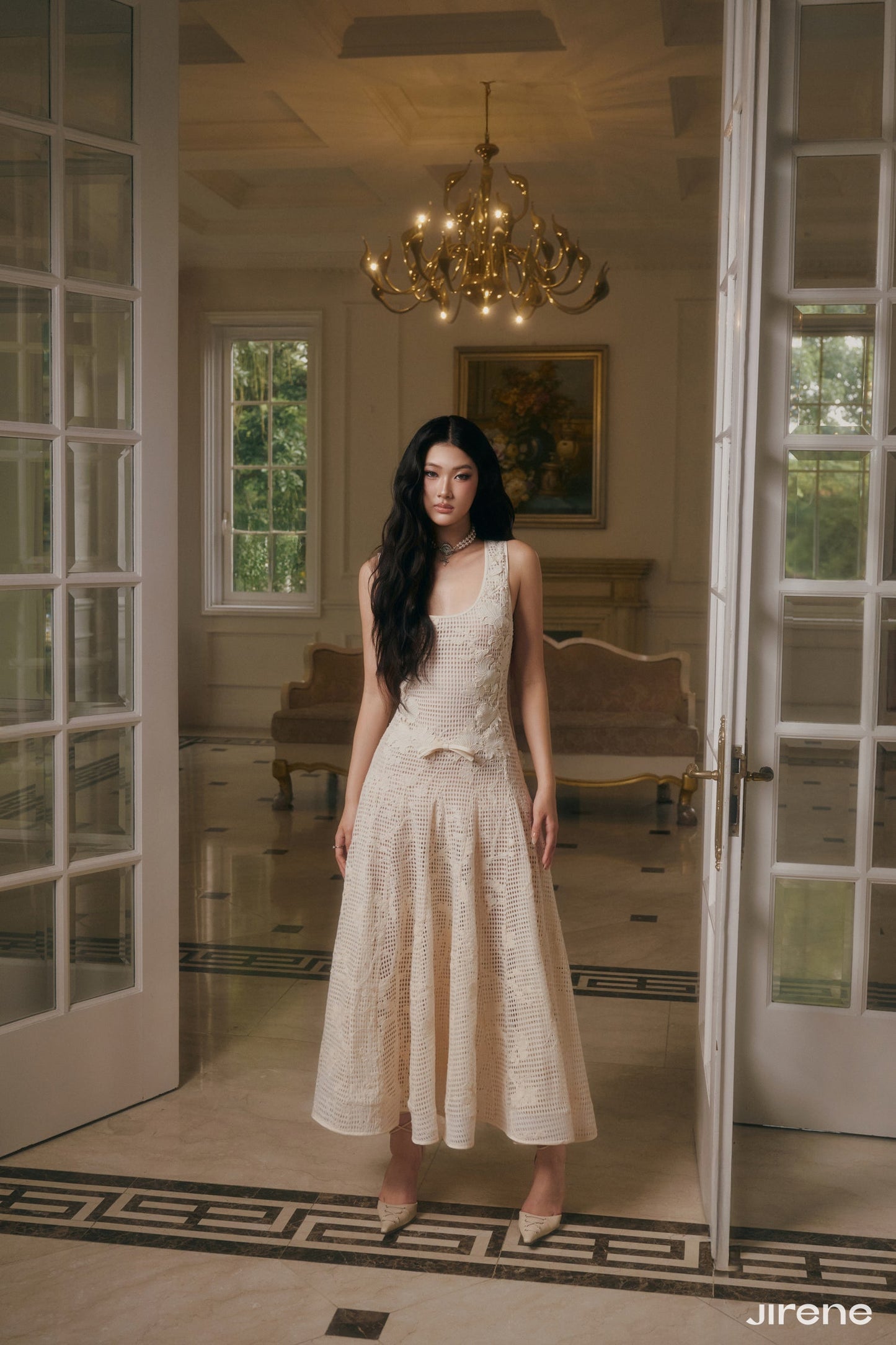 Jirene Creme Dress (Pre-order)