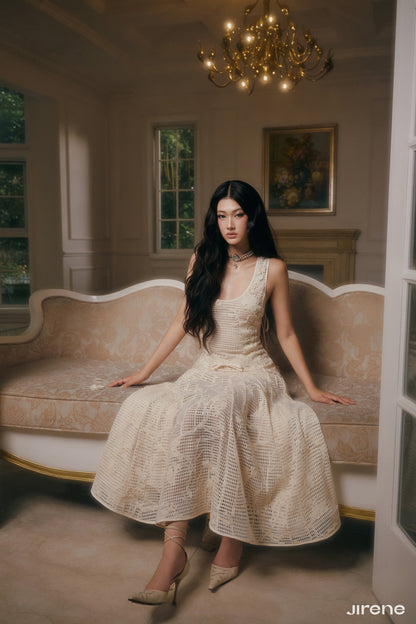 Jirene Creme Dress (Pre-order)