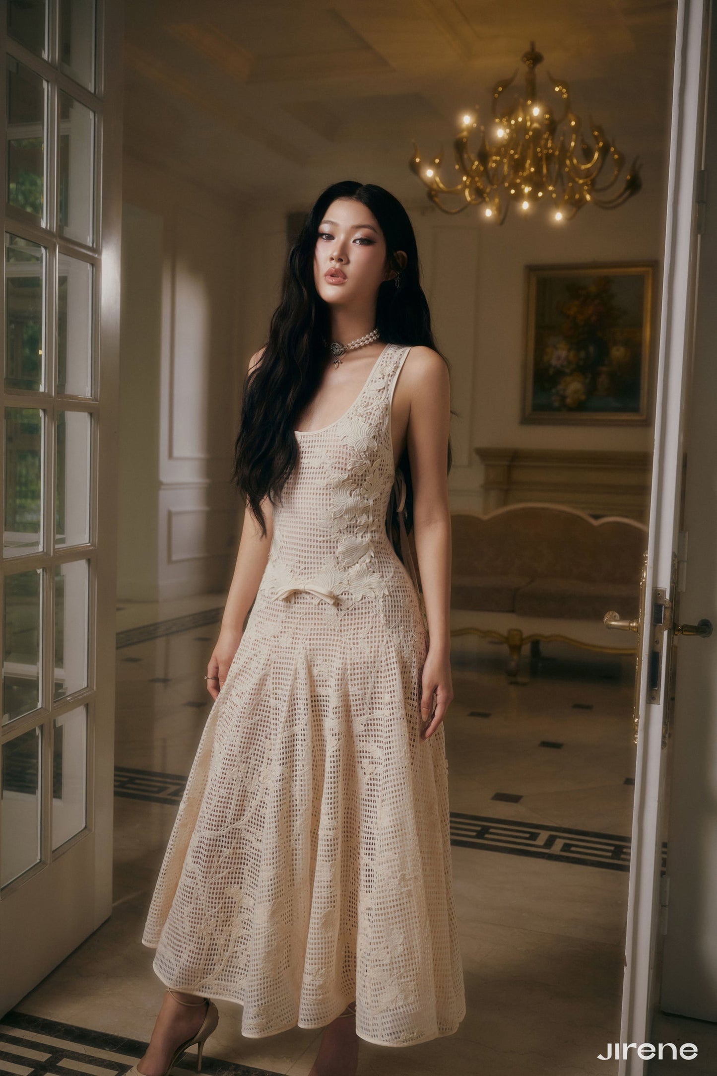 Jirene Creme Dress (Pre-order)
