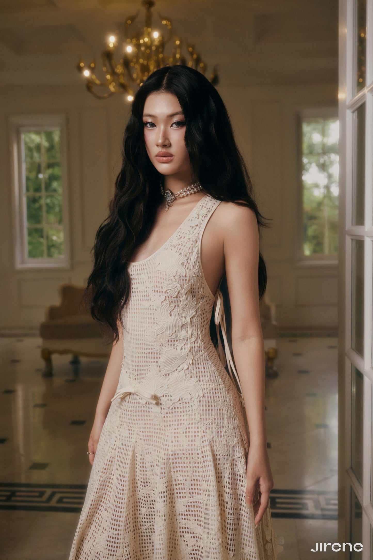 Jirene Creme Dress (Pre-order)