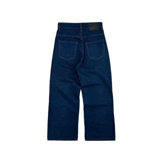 WHOSE Dark Blue Wide Straight Jeans (Pre-order)