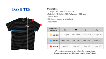 Push Push Dash Tee (Pre-order)